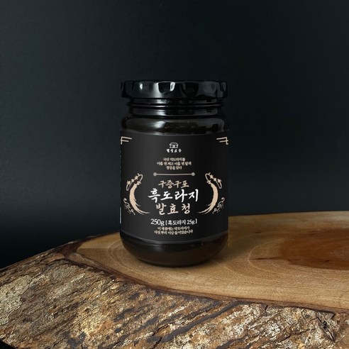 웰빙곳간 구증구포 흑도라지 발효청, 250g, 1개 - 배즙/도라지즙 | 쿠팡
