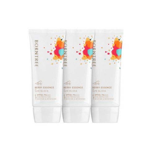 본트리선크림 본트리 눈시림 백탁 끈적임 없는 썬크림베리에센스 선크림50ml SPF50+ PA++++ 3개 30초 1개씩 판매, 눈시림 백탁 끈적임 없는 썬크림/베리에센스 선크림50m Best Top5