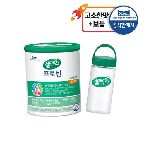 셀렉스 프로틴 고소한맛 304g 단백질 프로틴 단백질분말, 1개