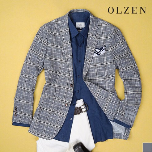 올젠 에어메쉬 멀티 패턴 재킷 (ZRC2KG1102) 올젠자켓