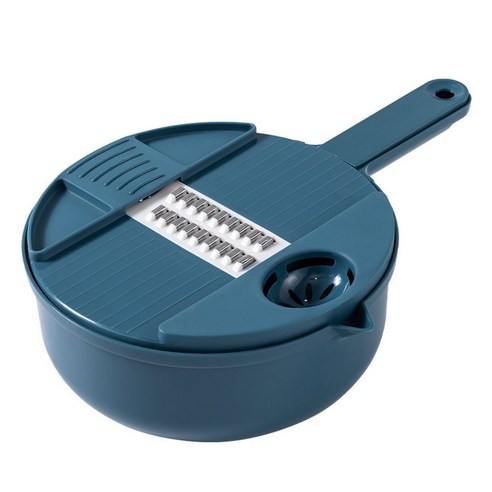 HUBO Veggie Chopper 다기능 야채 커터 샐러드 만들기 감자 슈레더 홈 와이퍼 컷, 1개, 무작위 색상