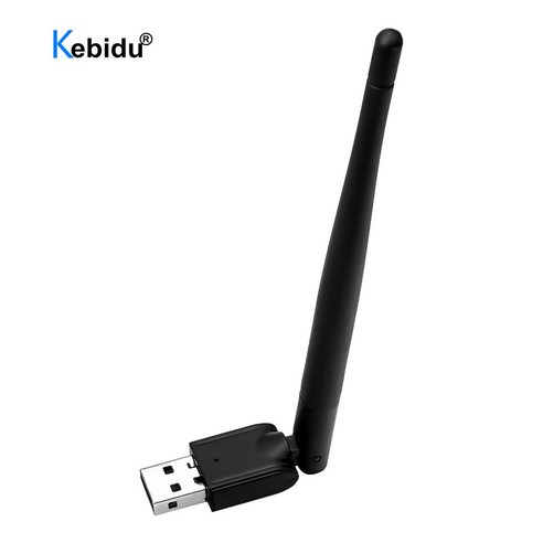 Kebidu24G 150Mbps 네트워크 카드 노트북용 USB WiFi LAN 어댑터 무선 안테나 DVB T2 TV 셋톱 박스 지원 MT7601 칩, 1)B