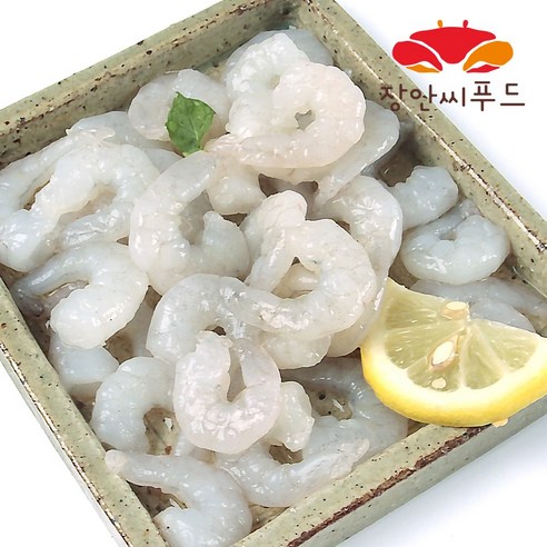 장안씨푸드 생 새우살(소) 1kg(190마리 내외), 1개, 1kg