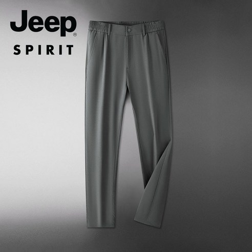 JEEP SPIRIT 남성 캐쥬얼 밴딩 팬츠 남자 스판 바지 TR5806