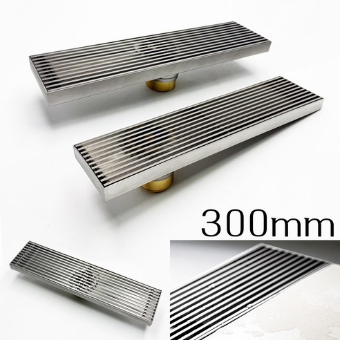 라인트렌치 간살 타입 600mm 트렌치유가 정심 편심 배수 악취차단 벌레차단, 1개