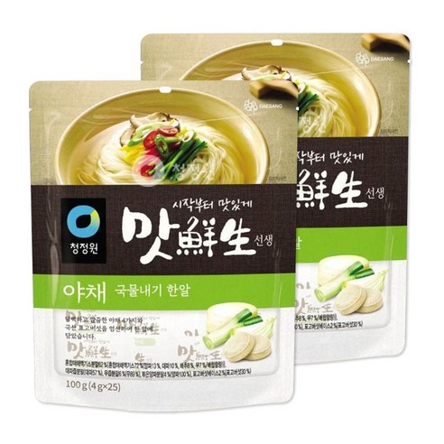 맛선생 야채 국물내기 한알 50p 200g, 4g, 1세트
