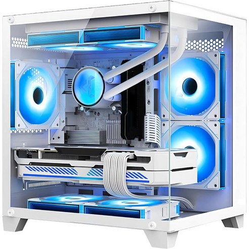 Hoengager H.E. Gaming PC AMD Ryzen 5 5600X 3.7GHzRTX 4060 8GB16GB DDR4 RAM1TB M.21TB SATA SSD240 액