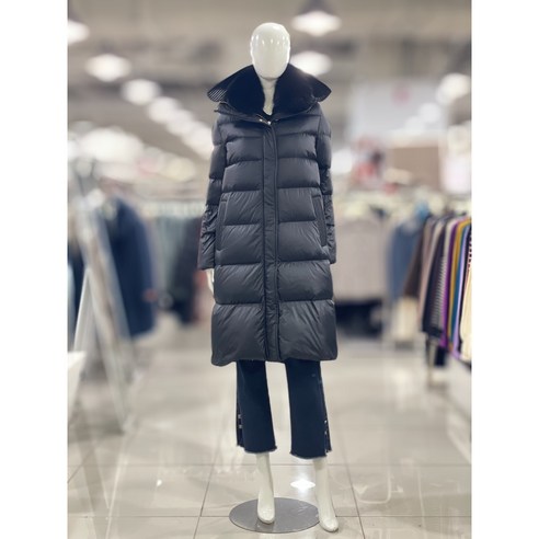 [조이너스]여성패딩 겨울 패딩 후드 폭스 카라넥 퀼팅 구스 다운 롱패딩 JDW123IH4201419