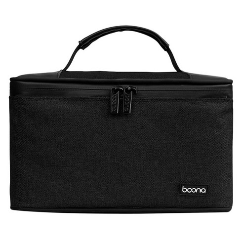 닌텐도 스위치에 대한 BOONA 보관 가방 휴대용 보호 쉘, 하나, 검정