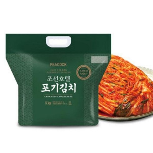 조선호텔 포기김치 8kg 맛깔나는 양념한가득 아삭, 1개