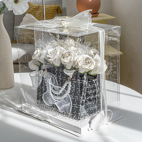 정성가득한 핸드메이드 꽃바구니