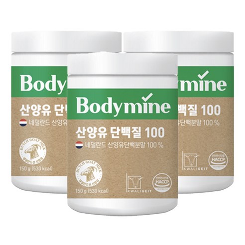 바디마인 산양유단백질 100, 150g, 3개