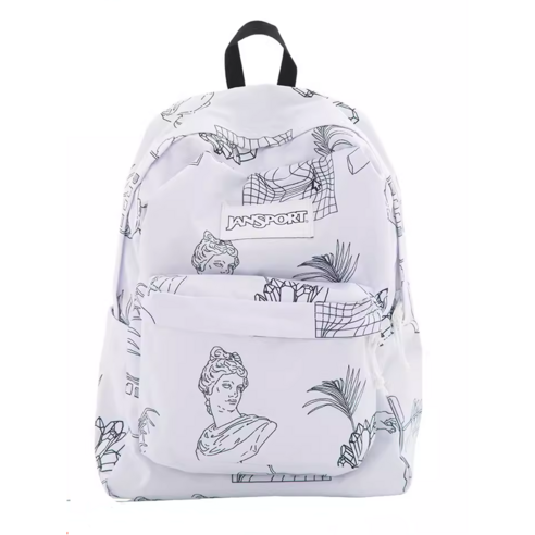 잔스포츠 JanSport 슈퍼브레이크 대용량 백팩 커플백 학생가방 페인팅