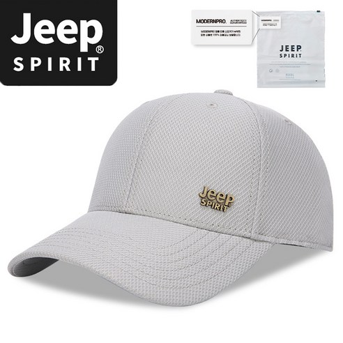 JEEP SPIRIT 스포츠 캐주얼 야구 모자 CA0356 + 인증 스티커