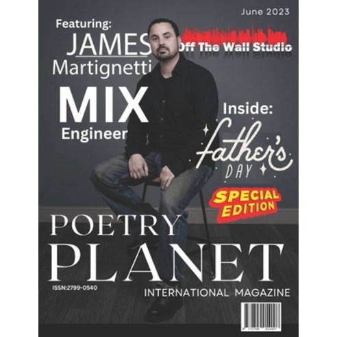 (영문도서) Poetry Planet International Magazine June 2023 Special Edition Paperback, Independently Published, English, 9798394301544