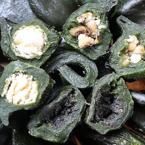 떡편 송편키트 맛있는떡집 망개떡 깨송편 영광모싯잎송편 떡맛집, 생기피 25입