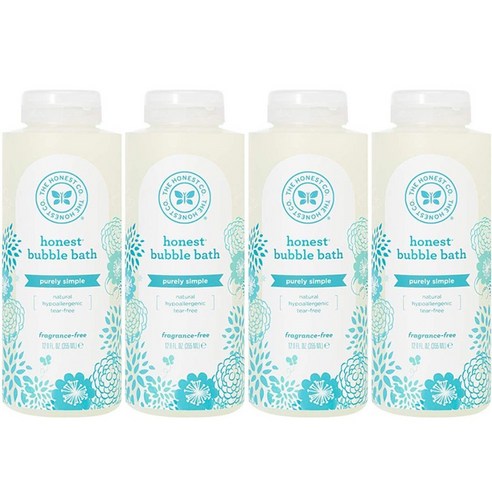 어니스트 버블 배스, 4개, 355ml