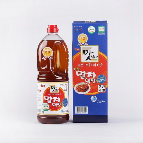 맛심더 기장 멸치액젓9L (10kg) 2년 숙성 기장특산물, 9L, 1개