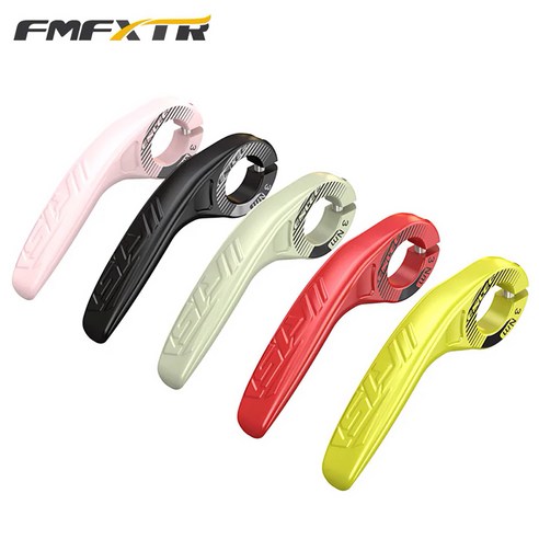 FMFXTR 자전거 바엔드 보조 핸들 손잡이 이너 그립 세트, Bicycle rest handle-45616, 옐로우 좌우세트