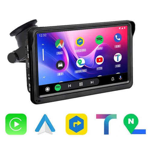 운전의 즐거움을 더하는 스마트한 동반자, 7인치 카플레이 모니터 네비