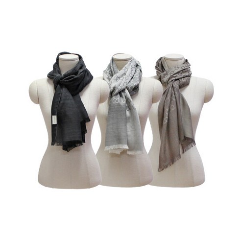 섬세한 아름다움과 고급스러움의 조화, 구찌 울실크 숄(165904)