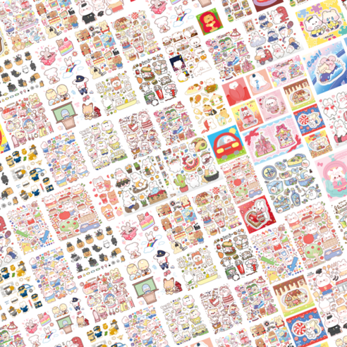 설렘 가득한 행운, 연서네 문구점 스티커 랜덤박스 탐험기 두근두근문구점