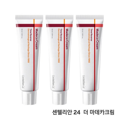 리앤얼스 RI102624 데이크림 센텔리안24 안티에이징 기미완화 마데카크림 타임리버스 50ml 3개