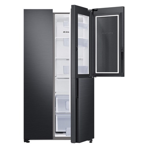   삼성 양문형 냉장고 846L - 잰틀 블랙 메탈, 입고지연시 배송 2주 정도 예상
