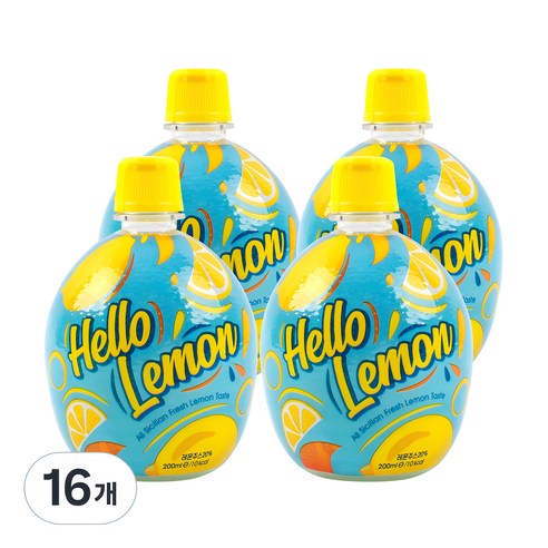 헬로레몬, 200ml, 16개