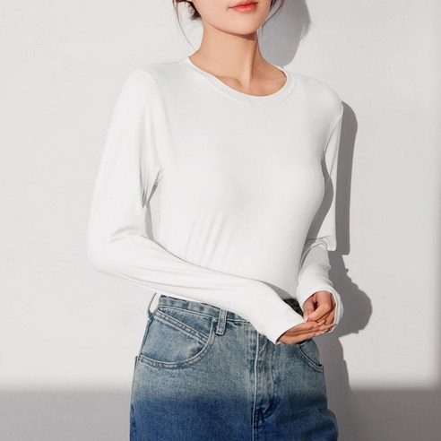 가을철 필수품: 지나홈 긴팔 티셔츠 2P