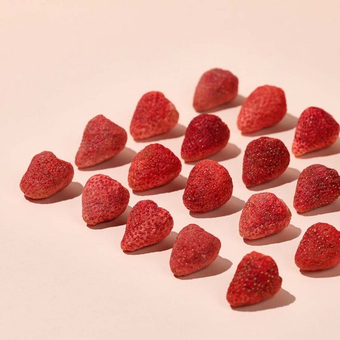 아이 간식 걱정 끝! 맛, 건강, 휴대성 모두 갖춘 동결건조 미니 딸기칩!