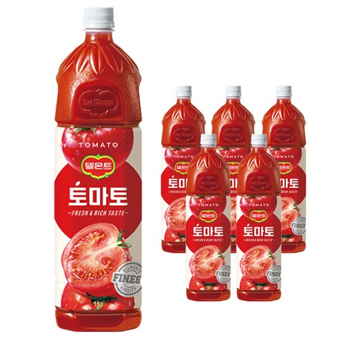 롯데칠성음료 델몬트 오리지날 토마토주스 1.5L 6개