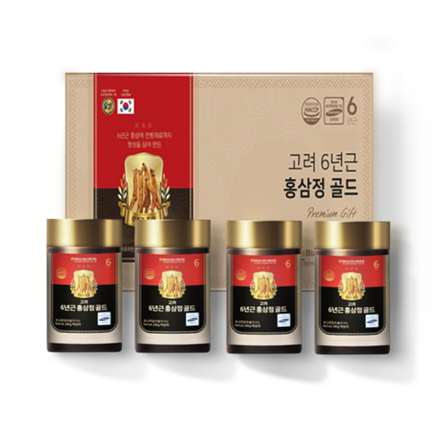 고려 6년근 홍삼정 골드, 960g, 1개
