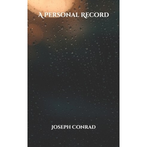 A Personal Record Paperback, Independently Published, English, 9798597371733