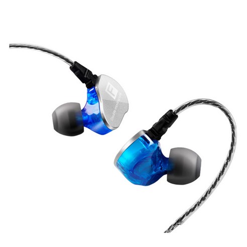 이어폰 헤드폰 유선 인이어 이어버드 Hi-fi 헤드셋 스테레오, 파란색, 145x20x95mm, 플라스틱