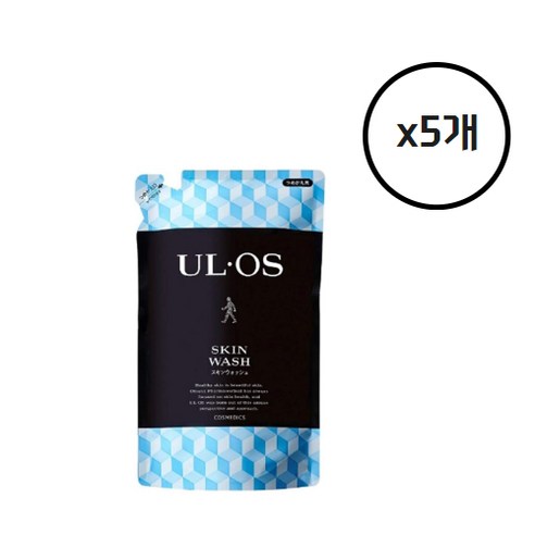 오츠카 제약 ULOS 우르오스 스킨 바디 워시 리필용, 420ml, 5개