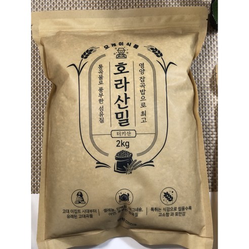 특A급 모두의 호라산밀 10Kg 정품 브랜드 밀 당뇨쌀 다이어트 식단 잡곡 쌀 영양쌀 2Kg 기본단위, 4개