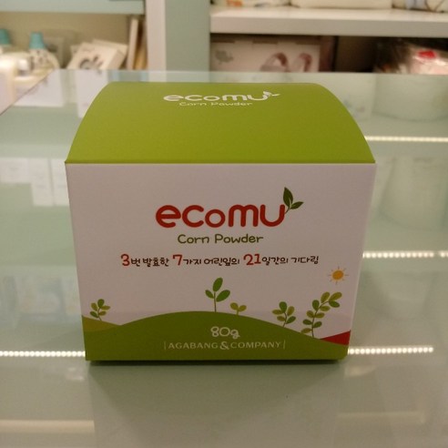 에코뮤 옥수수 파우더, 80g, 1개