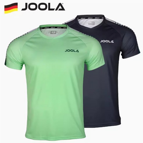 활력 넘치는 스포츠를 위한 필수템, JOOLA 기본 라운드 티셔츠 줄라탁구복