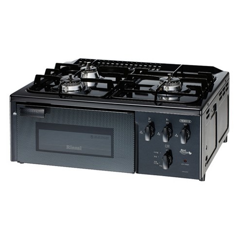 린나이 스마트 플러스 센서 3구 1그릴 가스레인지 RTR-F3100, LPG