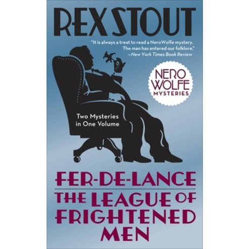 (영문도서) Fer-De-Lance/The League of Frightened Men Paperback, Bantam, English, 9780553385458