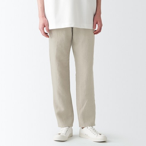 무인양품 MUJI 남성 프렌치 리넨 팬츠 AEH09ZZZ