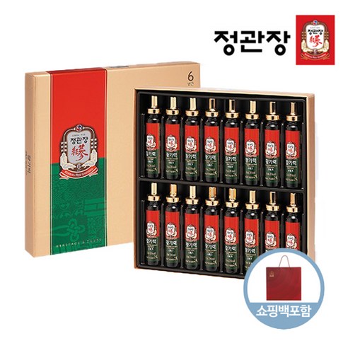 가성비 정관장 활기력 세트 20ml x 16개입 (쇼핑백포함) – 활력 넘치는 건강을 선사하는 정관장!