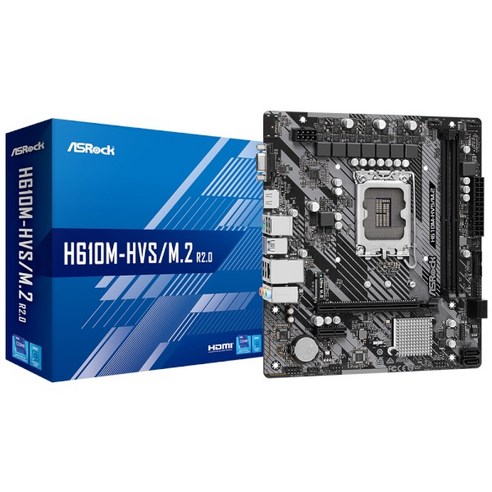 ASRock H610M-HVS/M.2 R2.0 D4 에즈윈, 상세페이지 참조