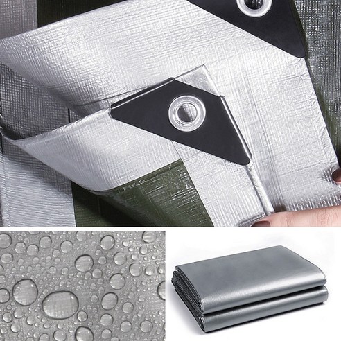 캠핑의 필수품! 다용도 방수 천막으로 편리하고 안전하게