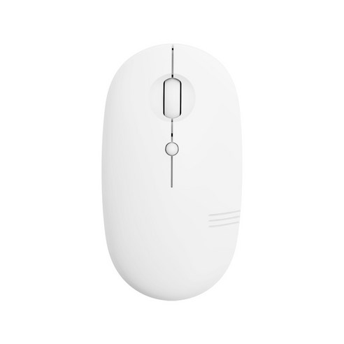엑토 디자인 엣지 저소음 블루투스 마우스 ABM-01, 화이트