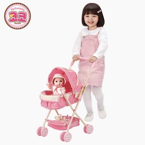 아이쿠터 247100/코코/여아용 인형 유모차 간이유모차 아이쿠터 247100/코코/여아용 인형 유모차 간이유모차