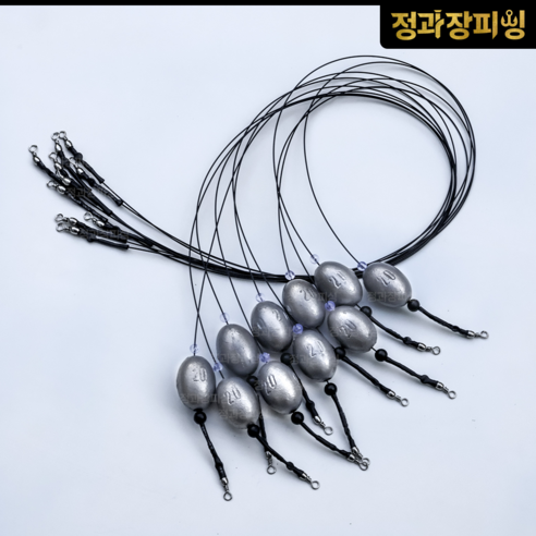 섬세한 손길로 완성하는 나만의 낚시, 원투 채비 자작 감성돔 & 장어 낚시 채비