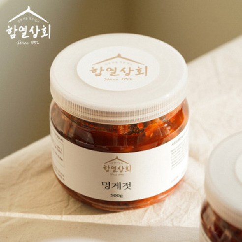 강경 함열상회 국내산 멍게젓 500g 1kg 양념 젓갈 멍게비빔밥 멍게장 반찬, 1개