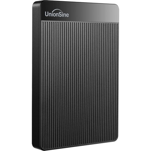 UnionSine 휴대용 외장하드 USB3.0 / 대용량 / 노트북 PC 맥 호환, BLACK, 250GB